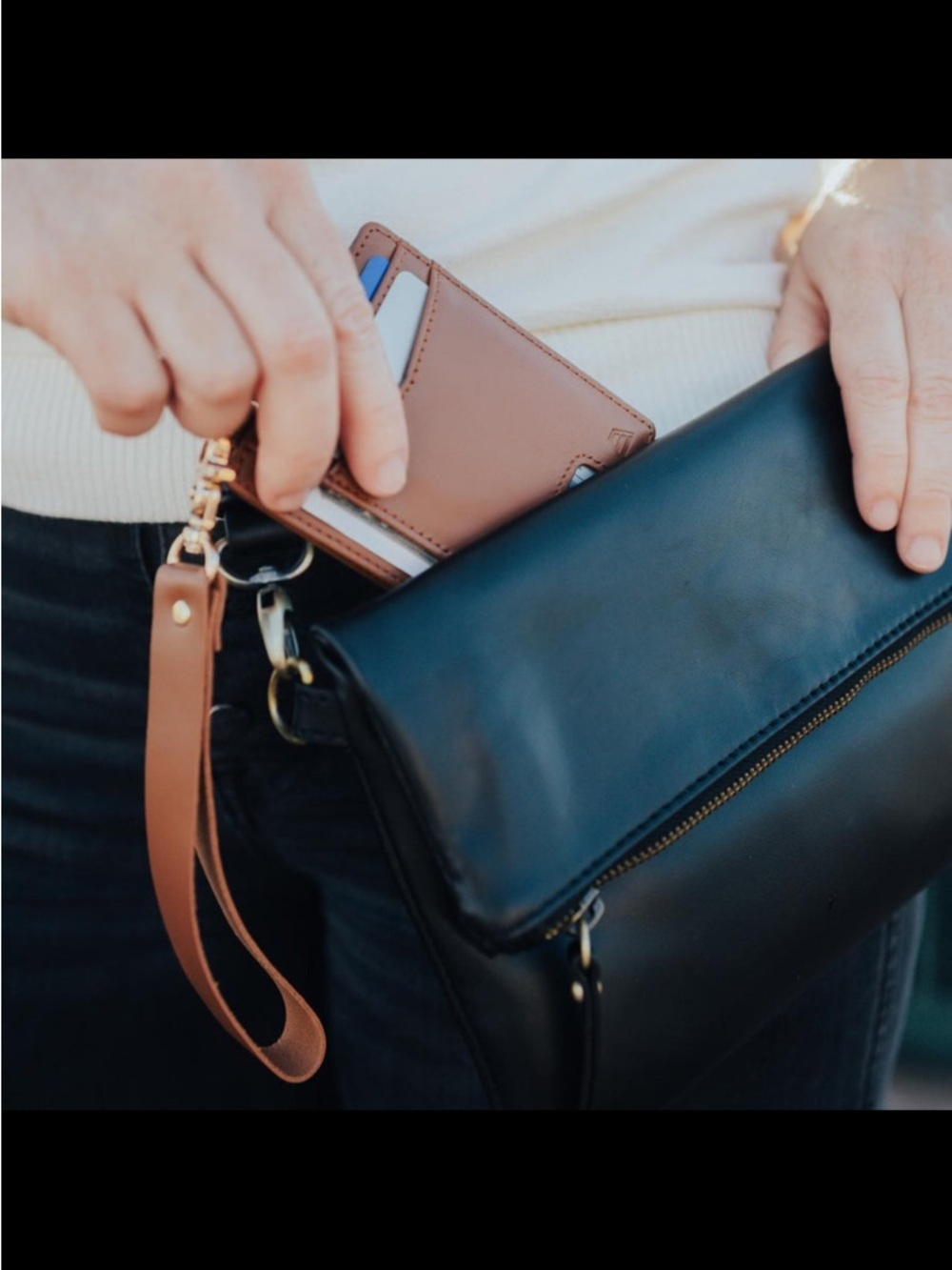 Andar The Denner Wallet Cognac Tan - Picture 2 of 8